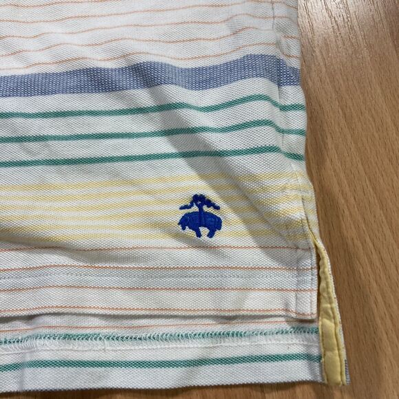Brooks Brothers Striped Polo (Men’s Size S) • Multicolor • Performance Fit EUC - Picture 4 of 6